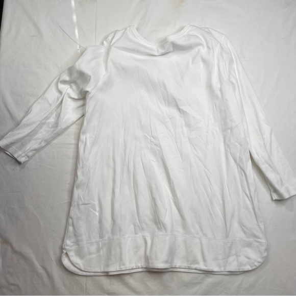 Bundle 4 J. Jill Shirt Pima Crew Neck Mix Long Sleeve Tee Women’s Large L150123 - Picture 4 of 10